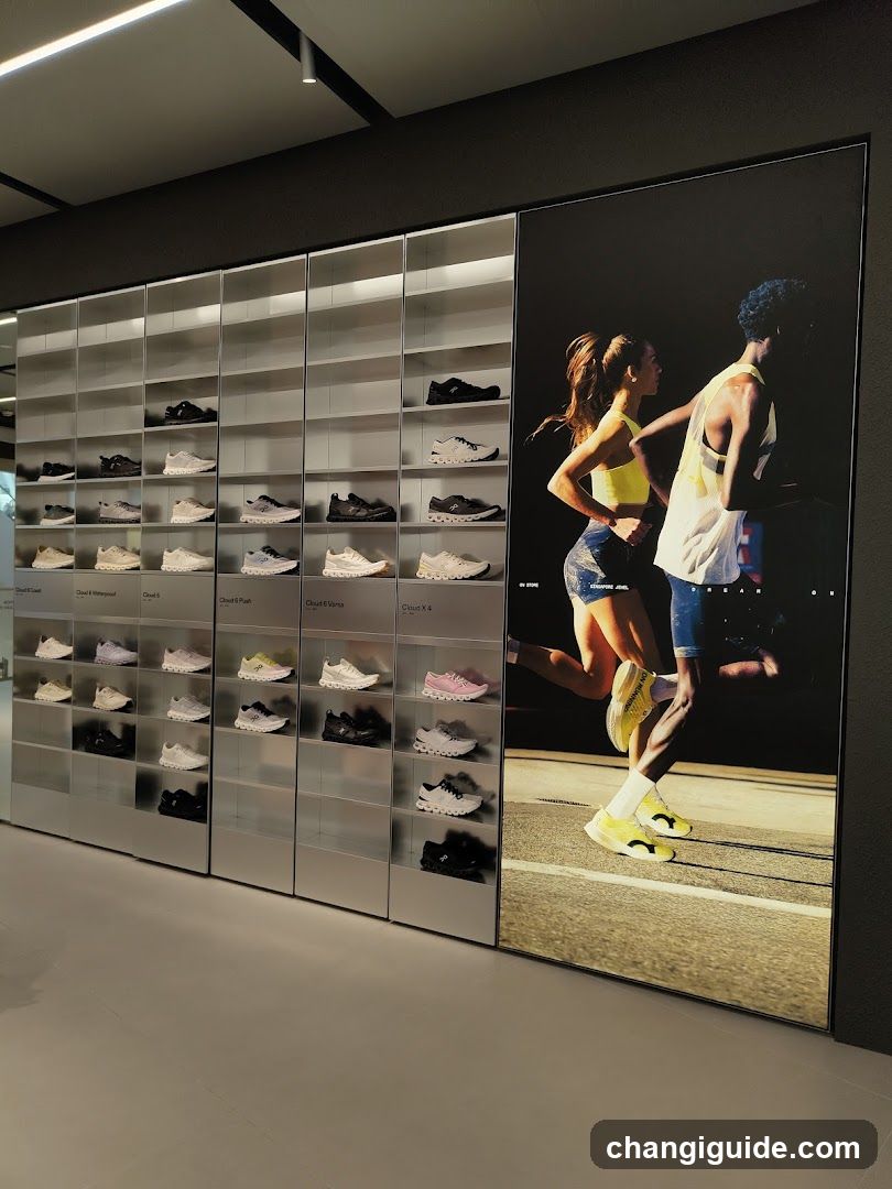Shoe Store Interior Display