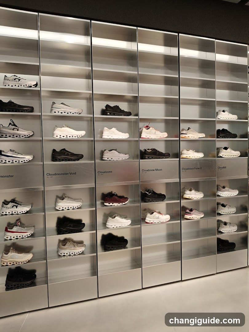 Shoe Display Wall
