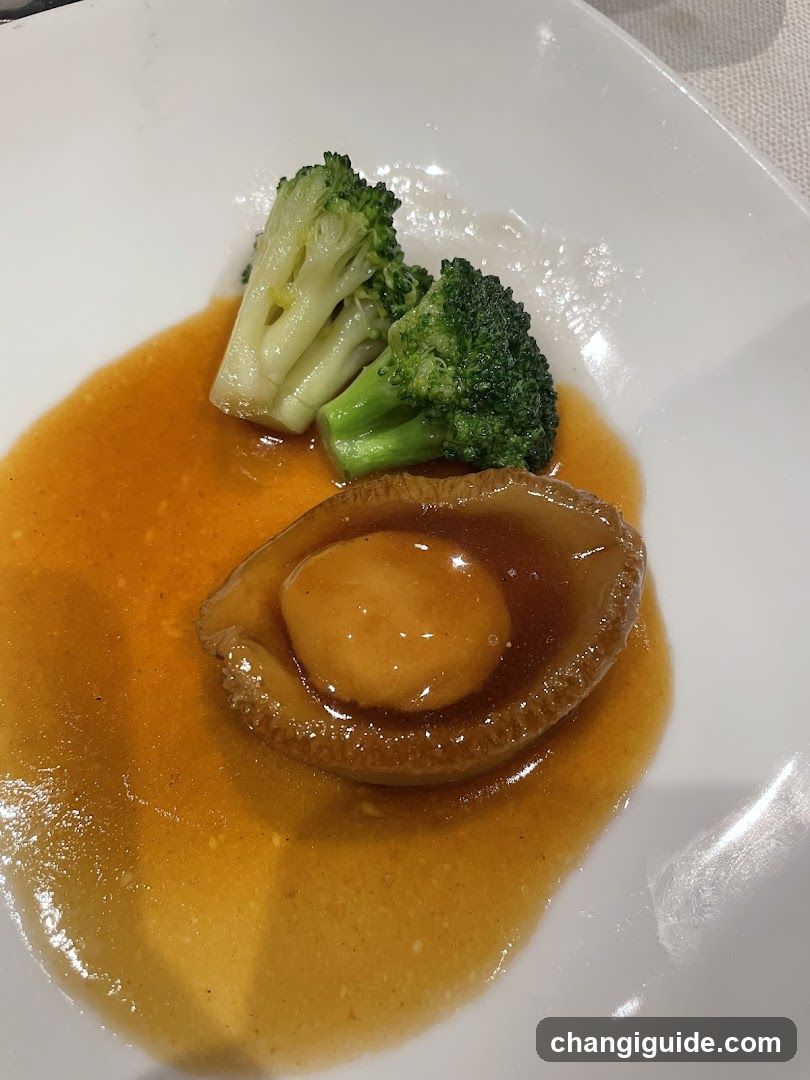 Braised Abalone with Broccoli