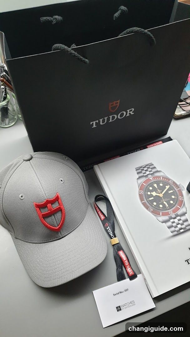 Tudor Watch and Merchandise Display