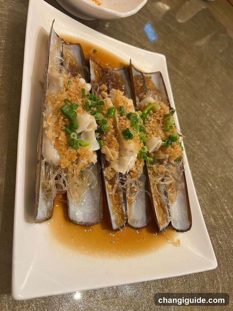 Steamed Clams with Garlic and Scallions