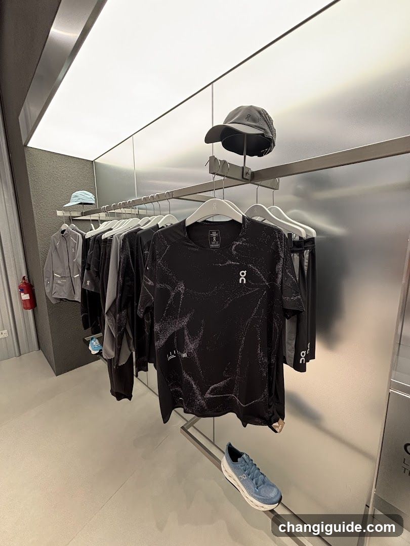 Clothing Store Interior Display