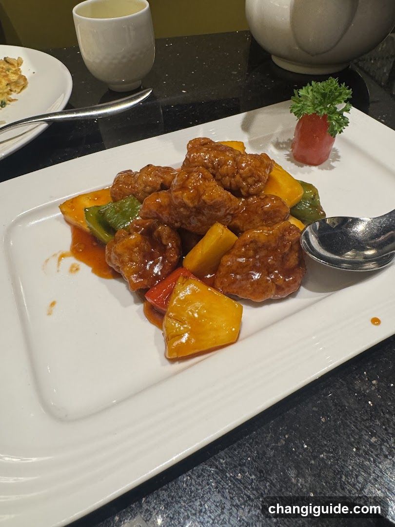 Sugary Chicken with Pineapple and Peppers