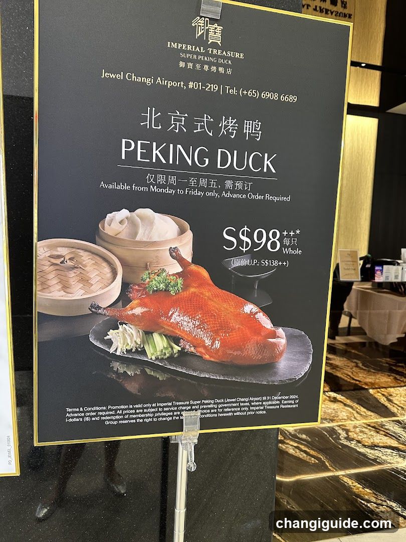 Imperial Treasure Peking Duck Ad