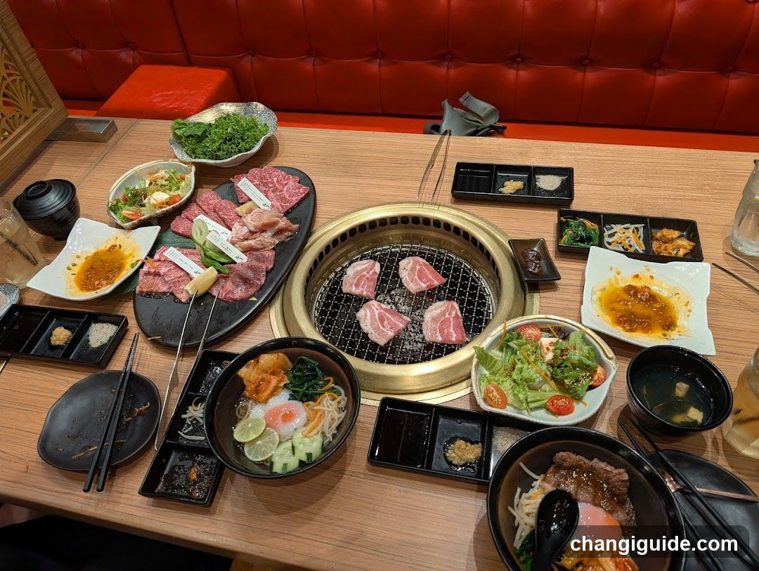Japanese BBQ Table Setting
