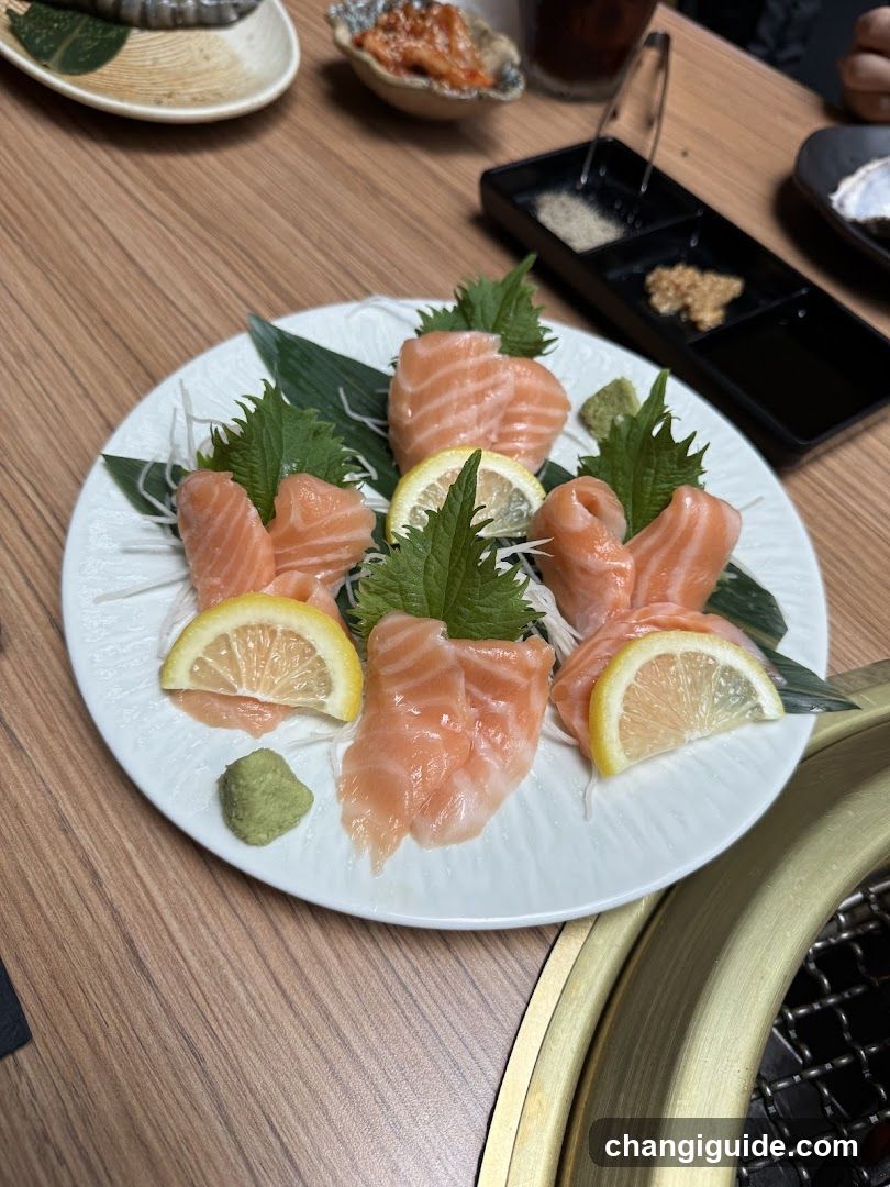 Salmon Sashimi Platter