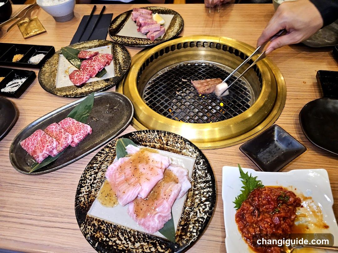 Yakiniku Table Setting
