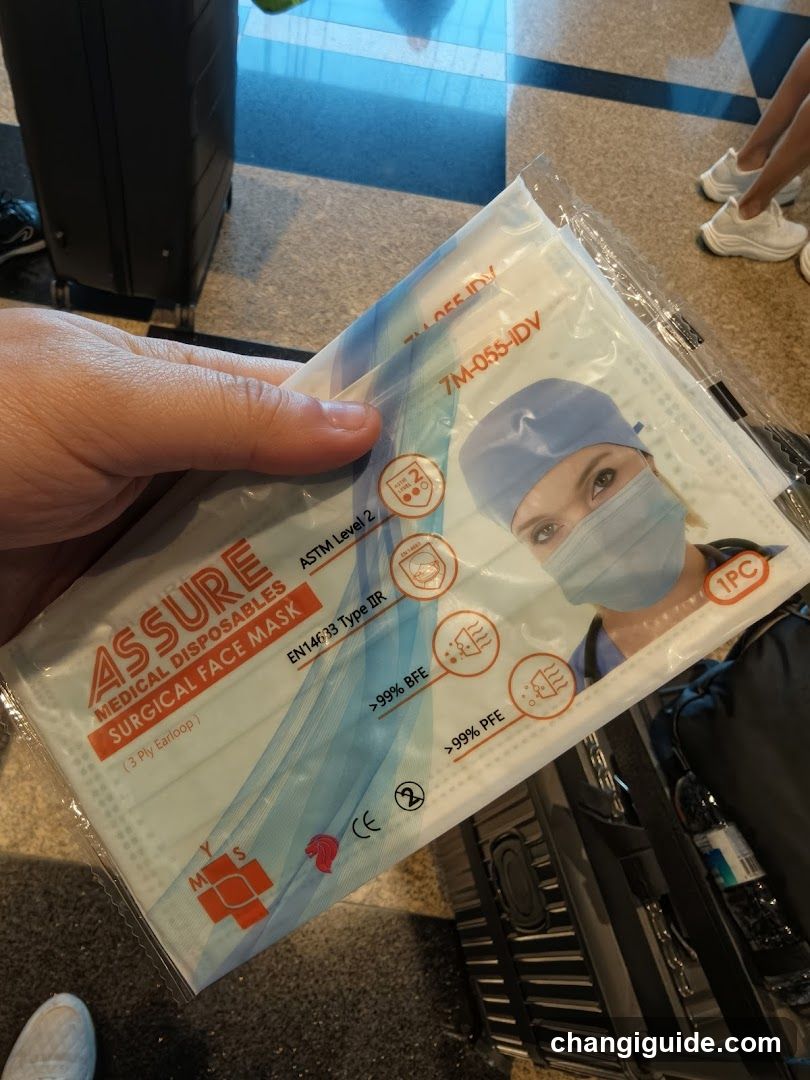 Assure Surgical Face Mask Package