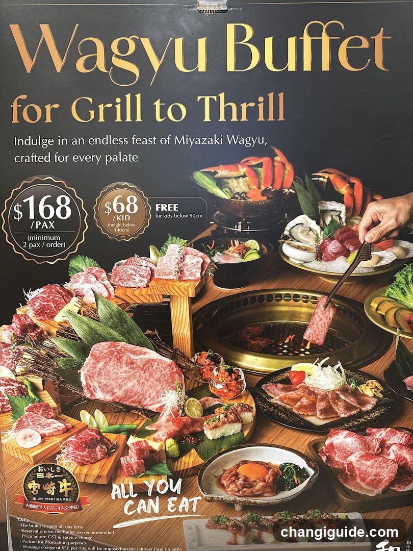 Wagyu Buffet Ad