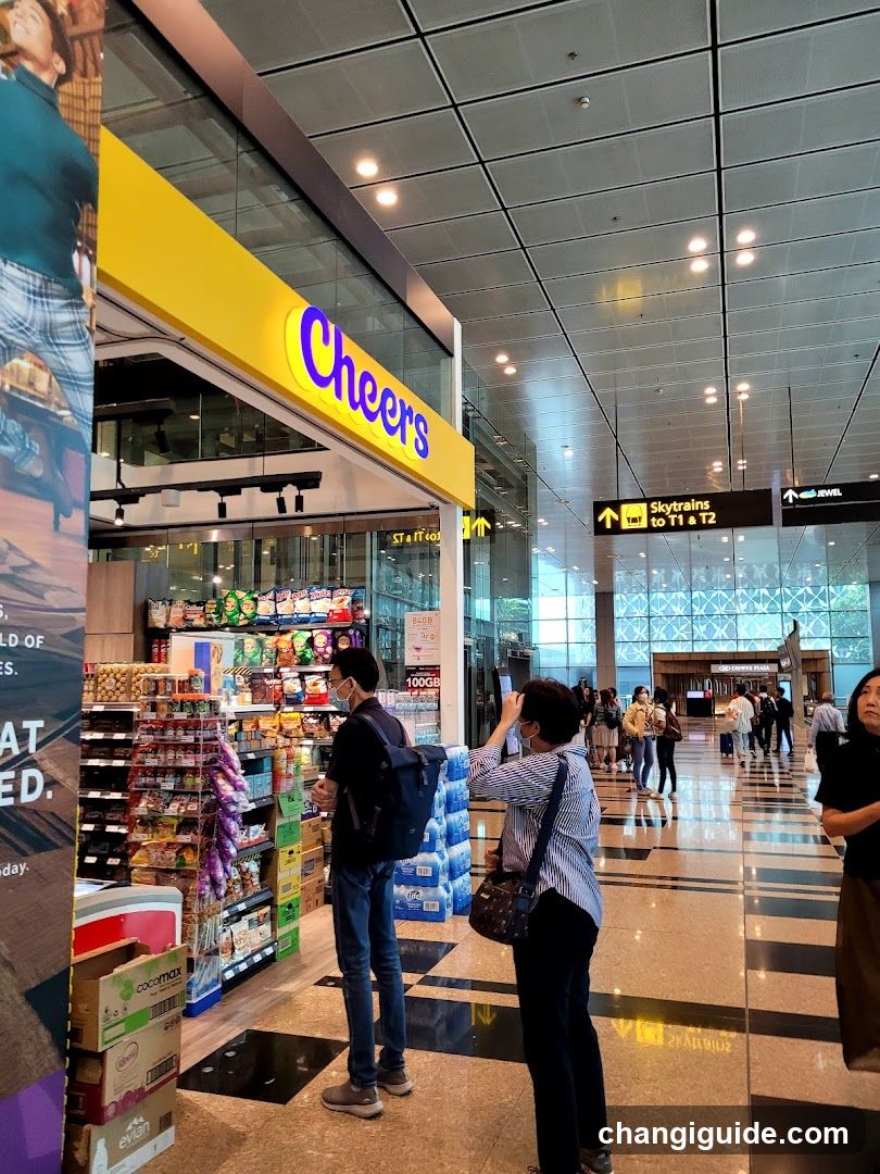 Airport Convenience Store Interior
