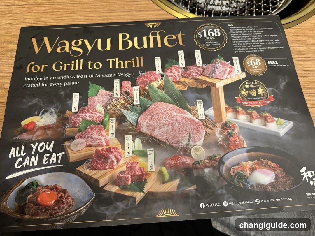 Wagyu Buffet Ad