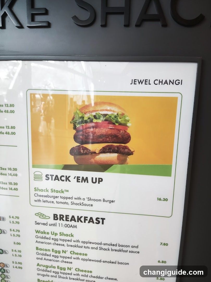 Shack Shack Menu Board