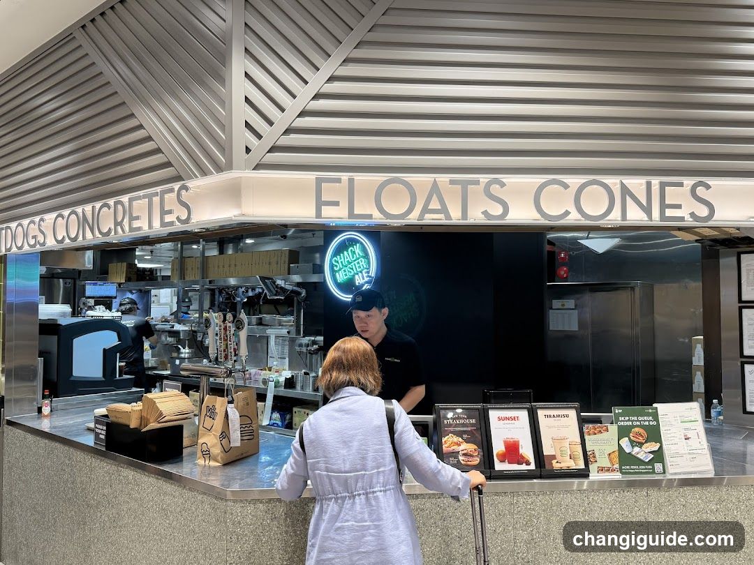 Shack Pops Ice Cream Shop Counter