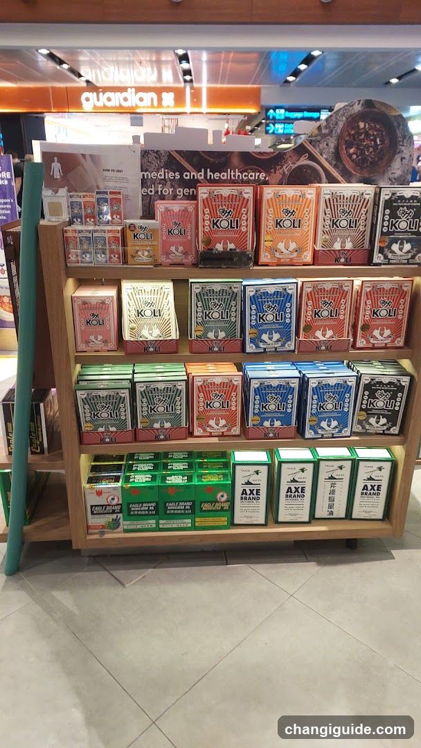 Koli and Axe Brand Product Display