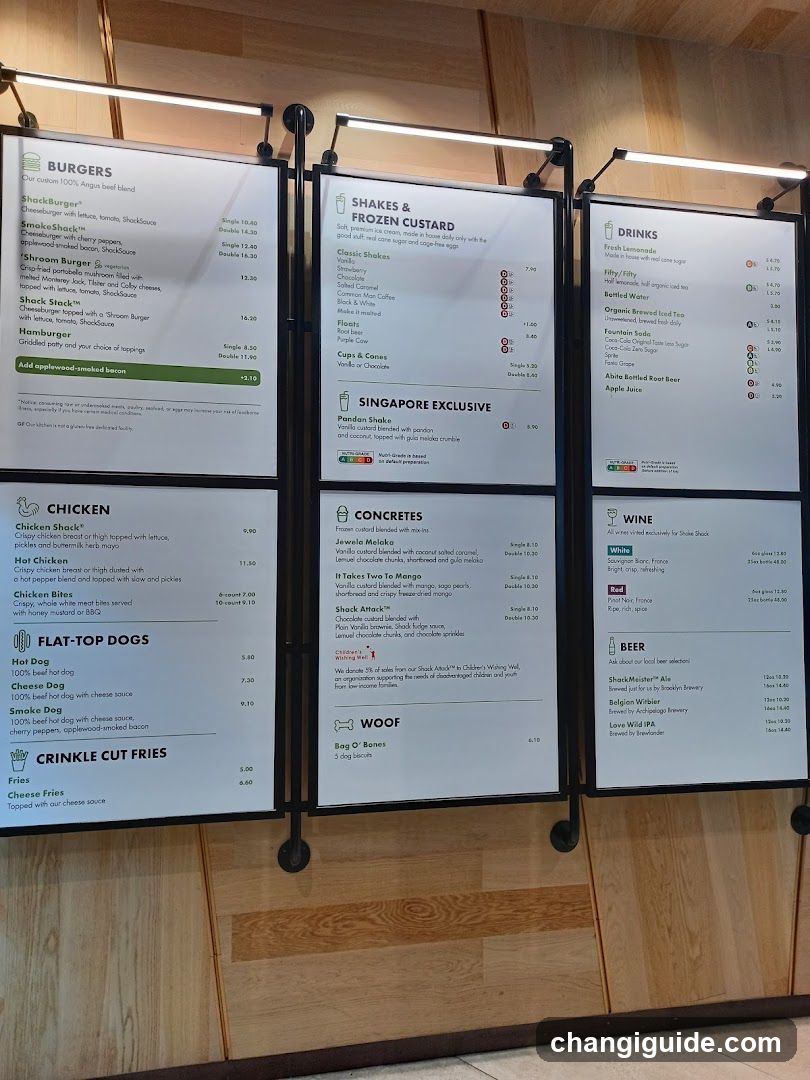 Restaurant Menu Board Display