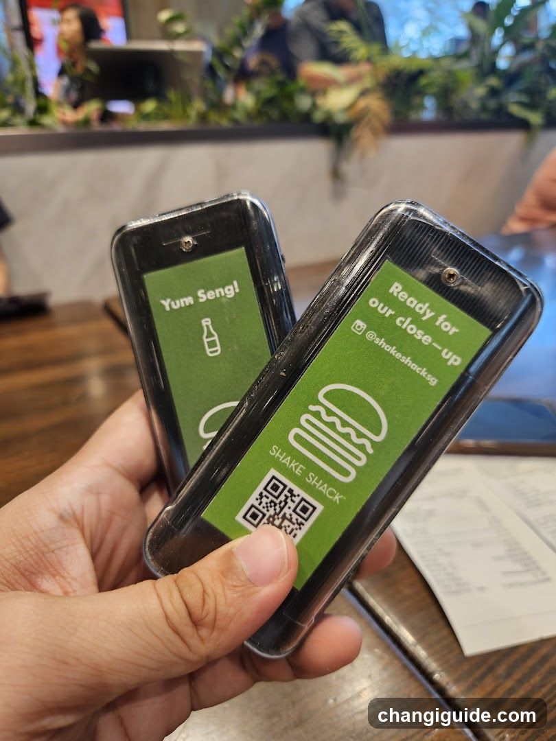 Shake Shack QR Code Flyers