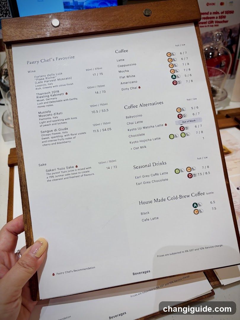 Pastry Chef's Favourite Menu