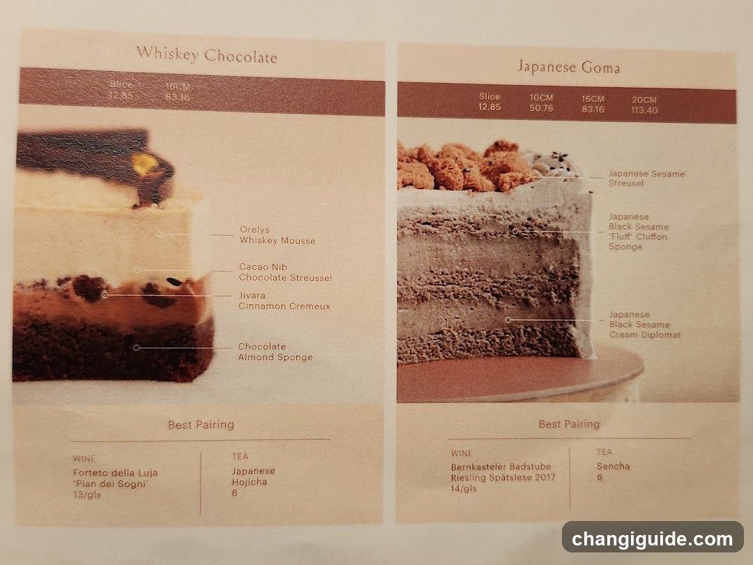 Dessert Menu