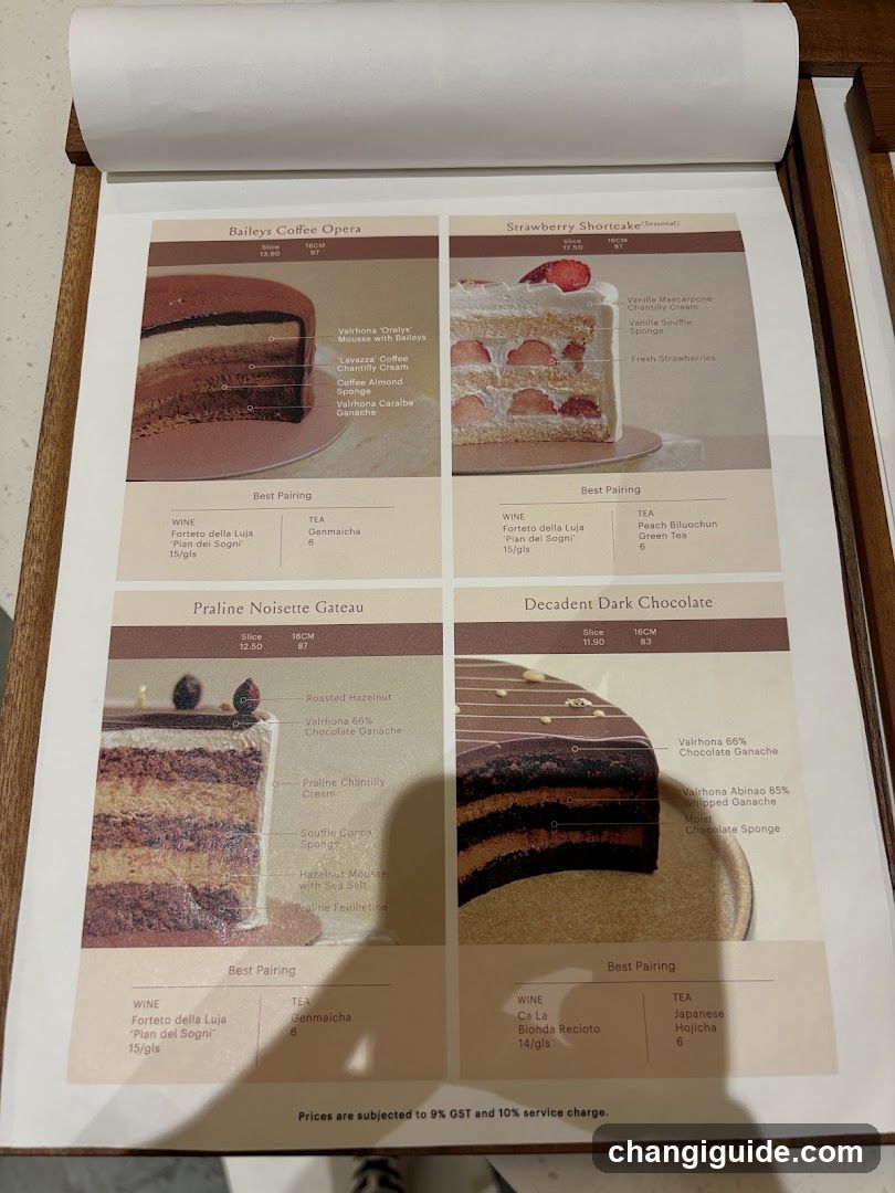 Dessert Menu