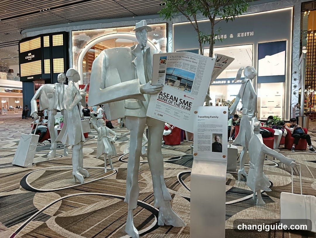 Traveling Family Sculpture Display