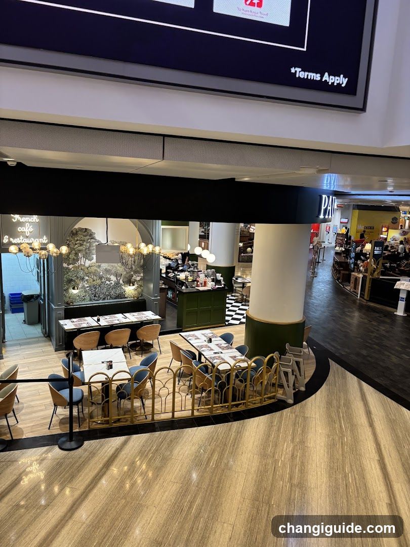 Mall Food Court Interior