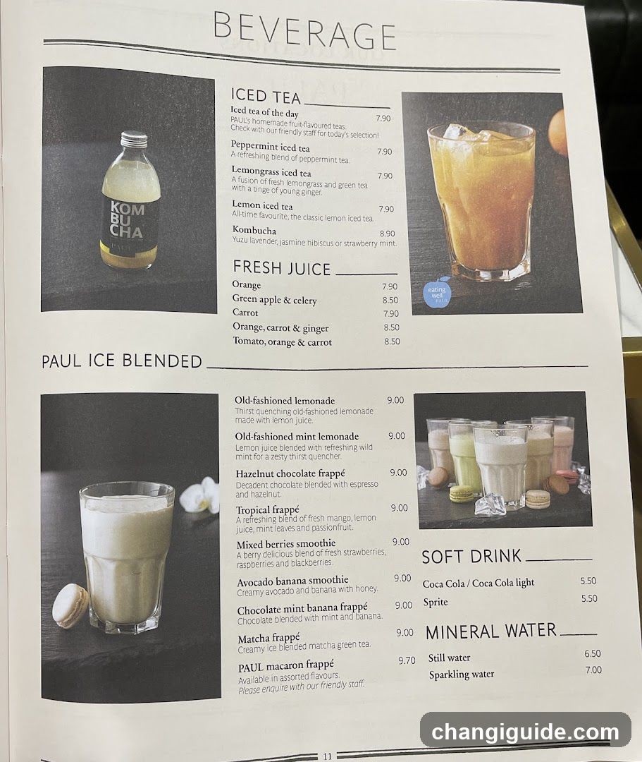 Beverage Menu