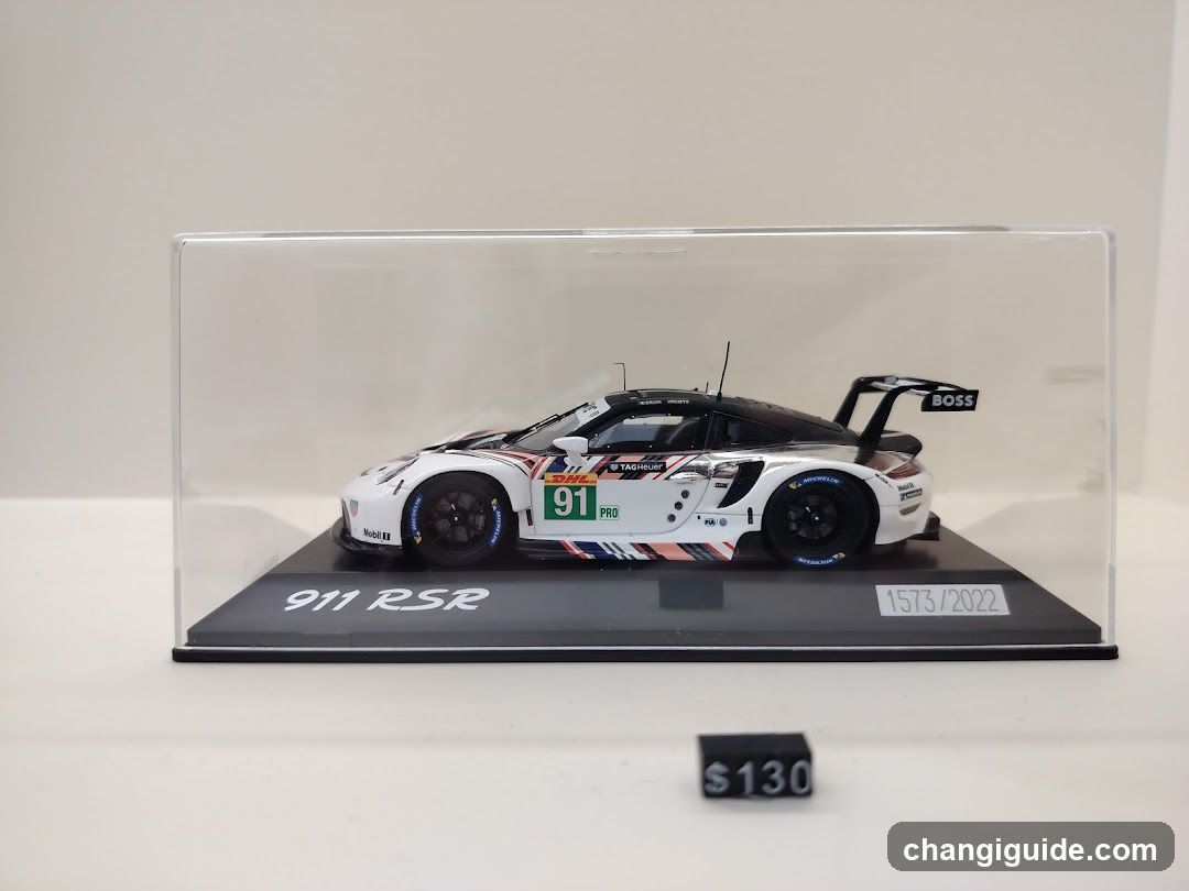 911 RSR Model Car Display