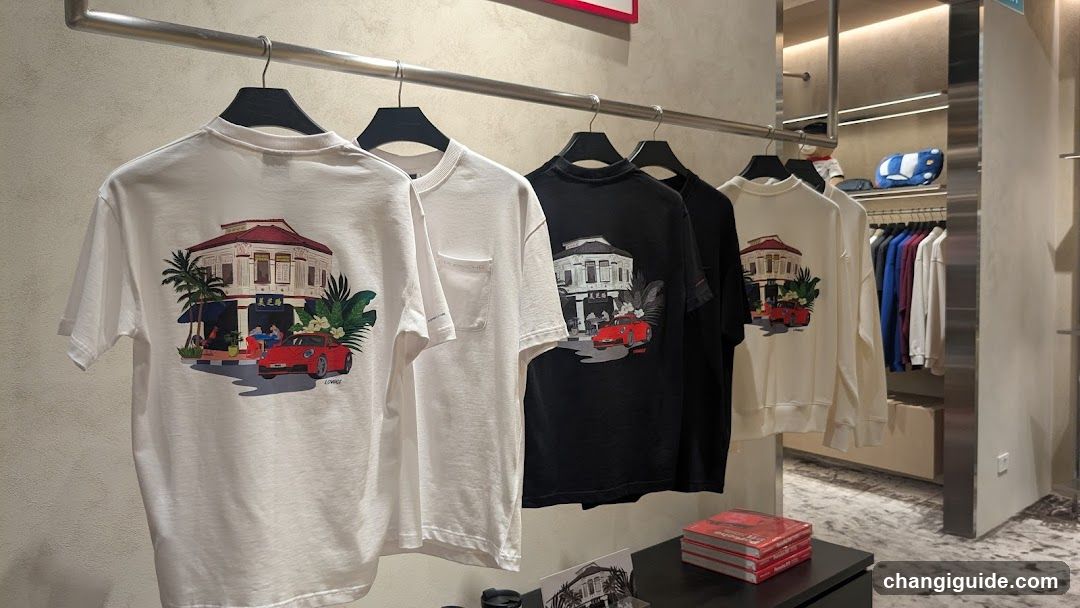 T-shirt Display in Store