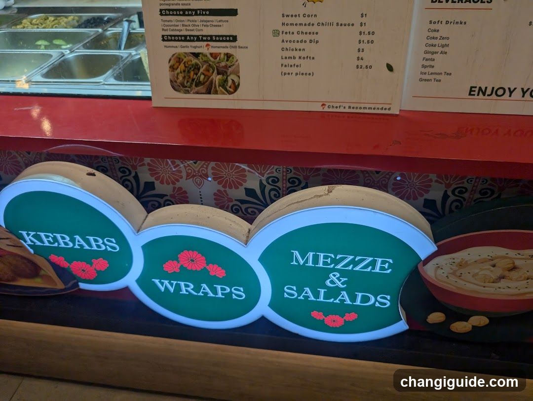 Food Counter Display