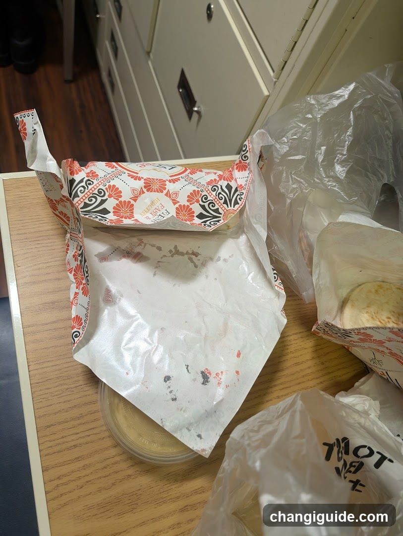Food Packaging on Table