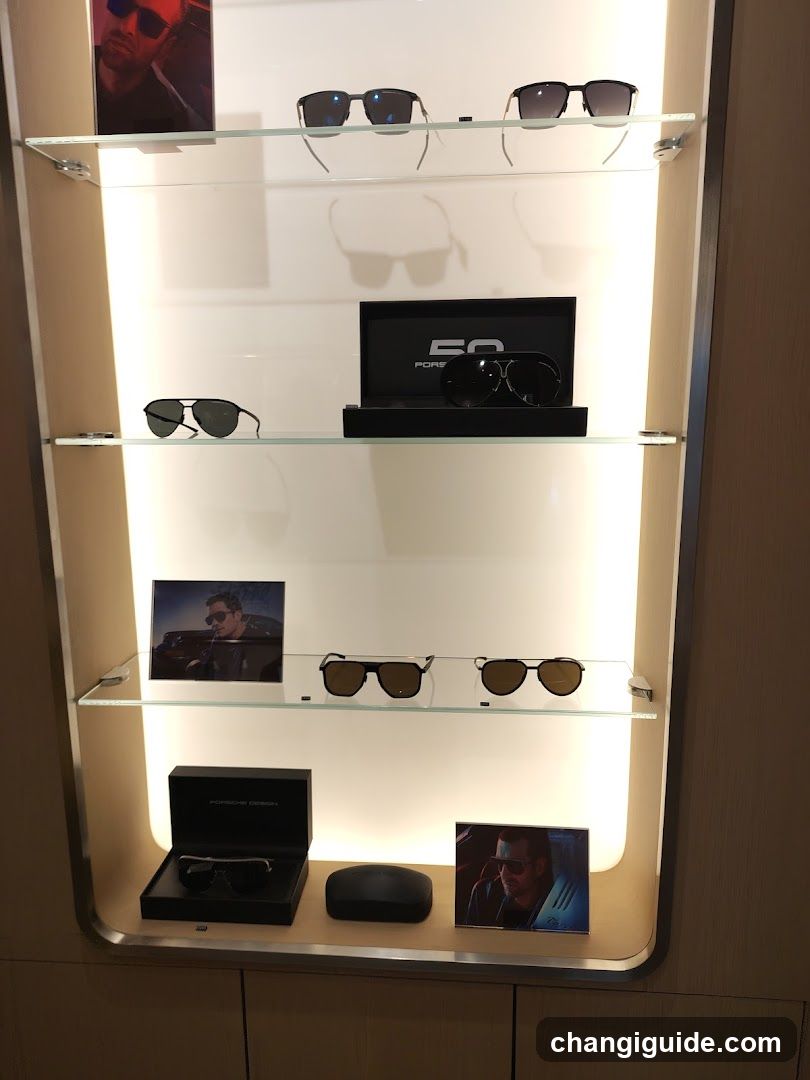 Sunglasses Display Shelf