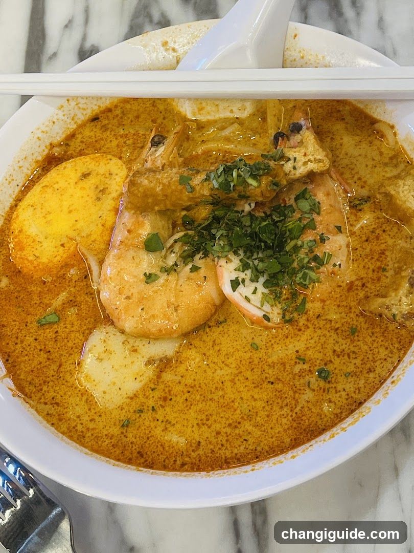 Shrimp Curry Noodle Bowl