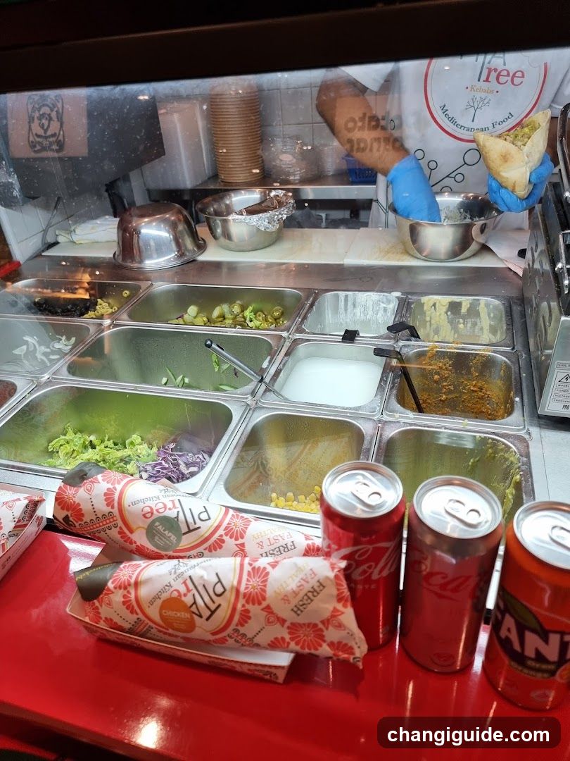Food Counter Display
