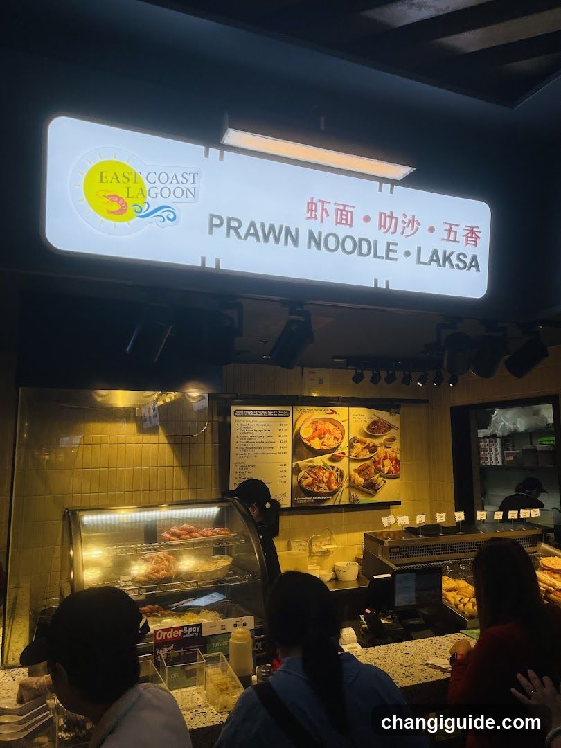 Food Stall Interior View
