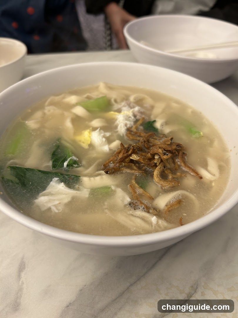 Bowl of Soup with Crispy Toppings