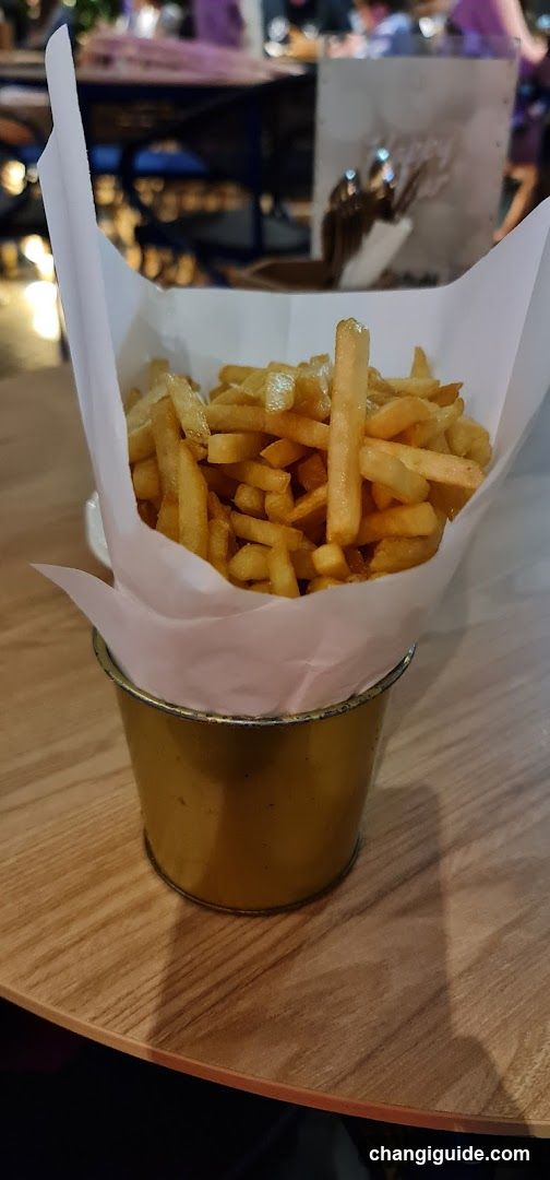 Fries in a bucket