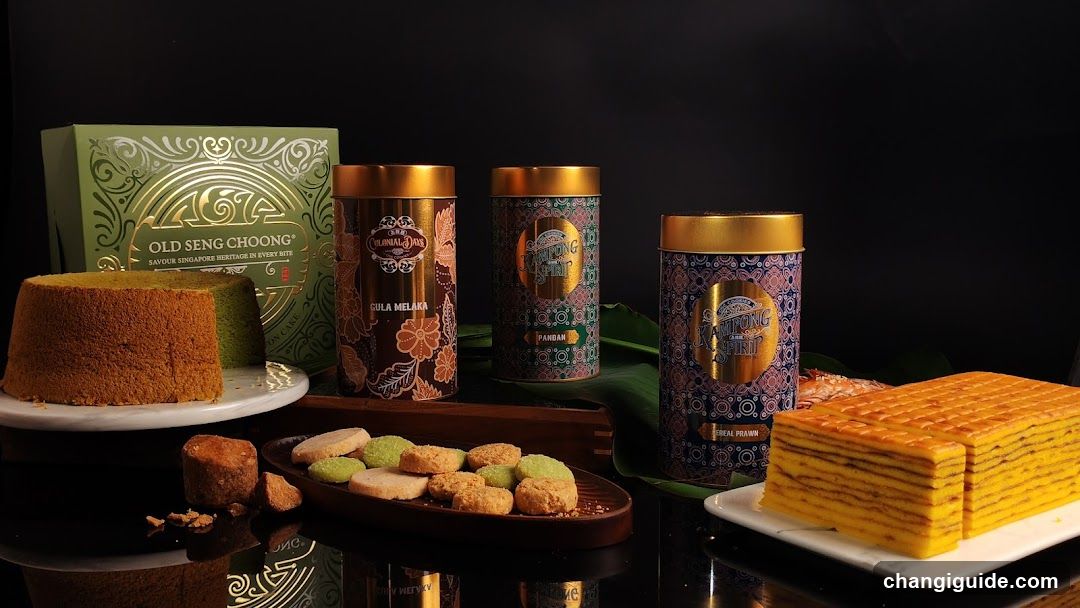 Old Seng Chong Bakery Products Display
