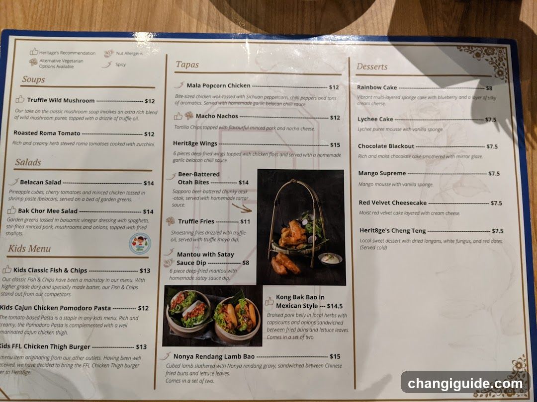 Restaurant Menu