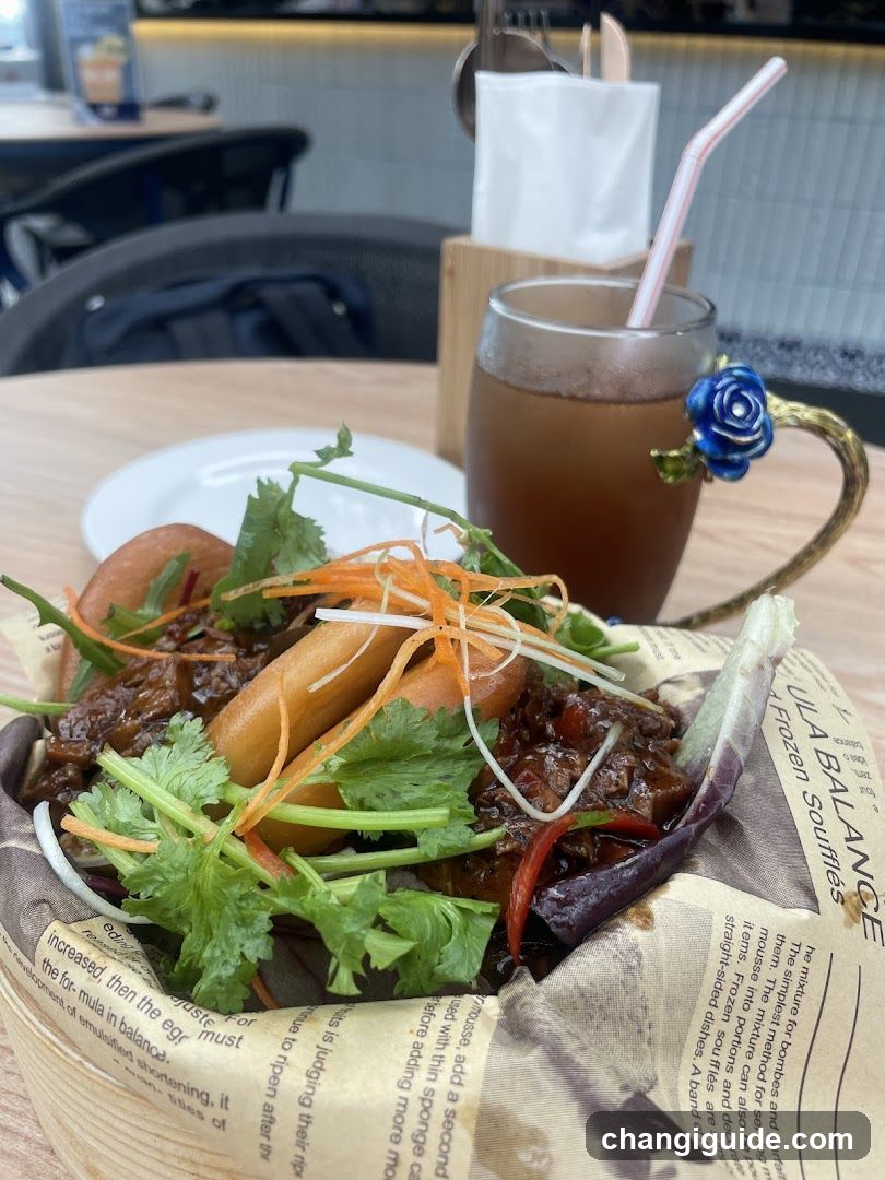 Food and Drink on a Table