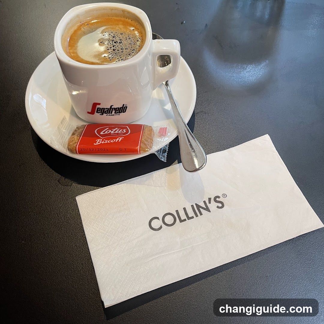 Espresso and Lotus Biscoff at Collin's
