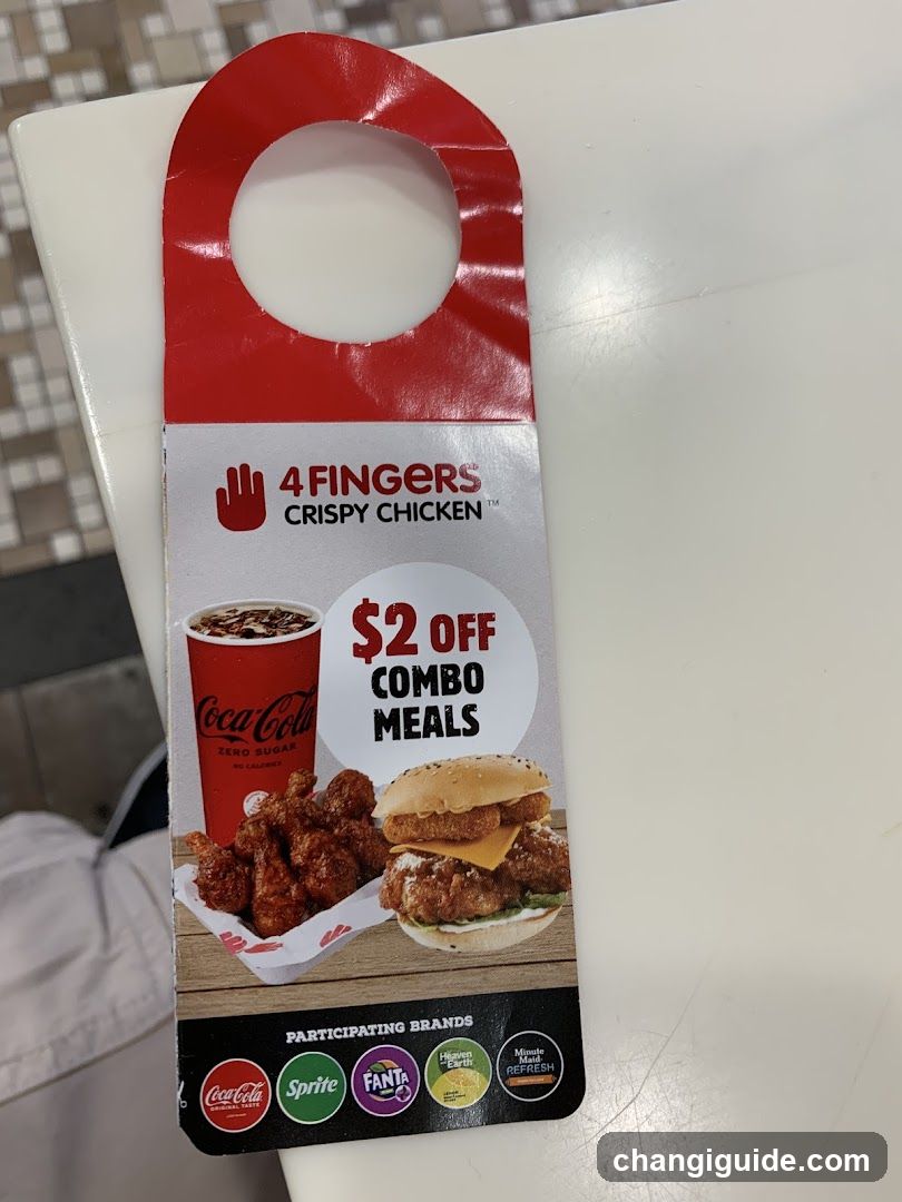 4 Fingers Crispy Chicken Promo Card