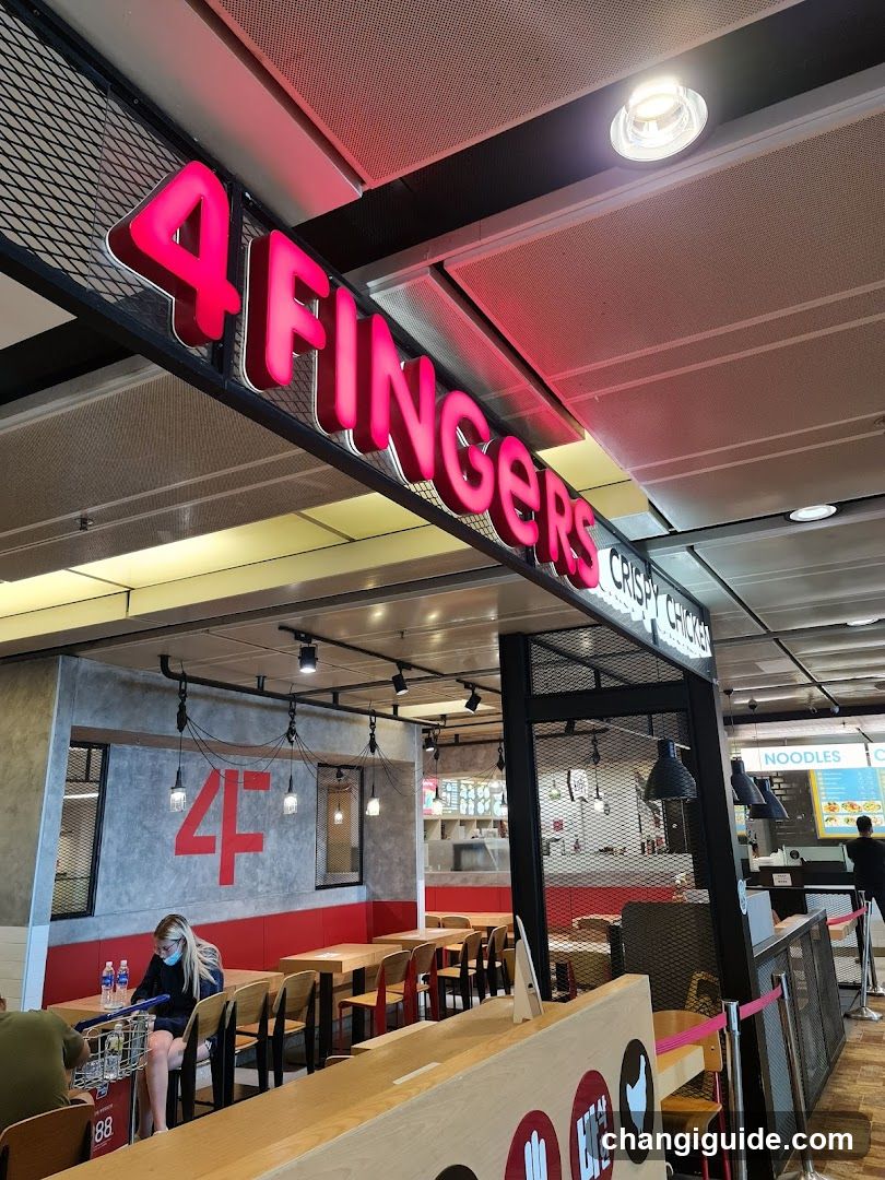 4 Fingers Restaurant Interior