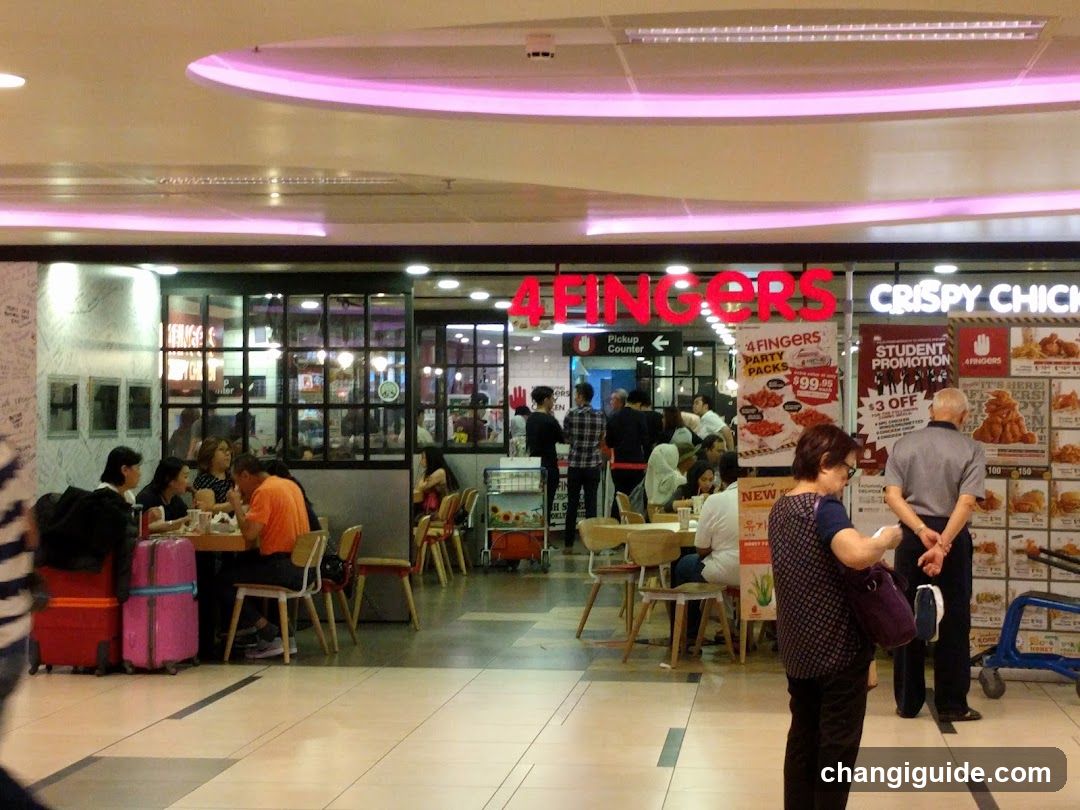 4 Fingers Restaurant Interior