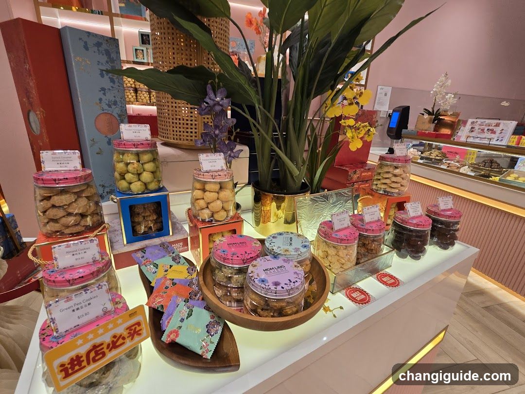 Dessert and Snack Display Counter