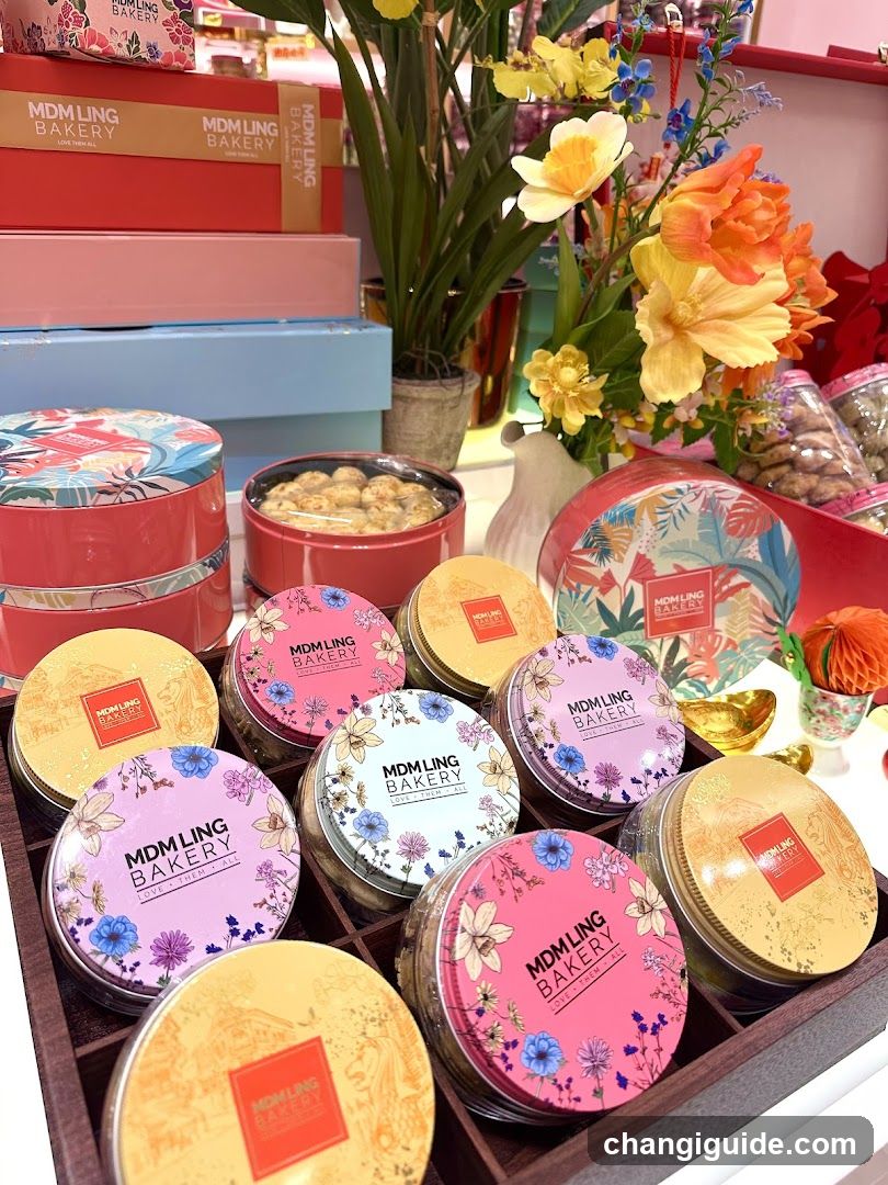 MDM Ling Bakery Products Display
