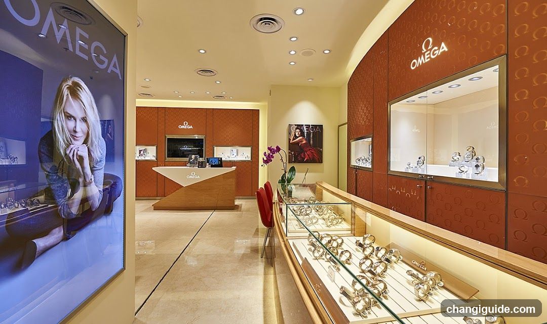 Omega Watch Store Interior