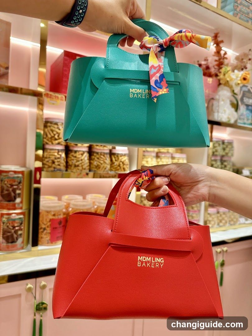 MDM Ling Bakery Handbags Display