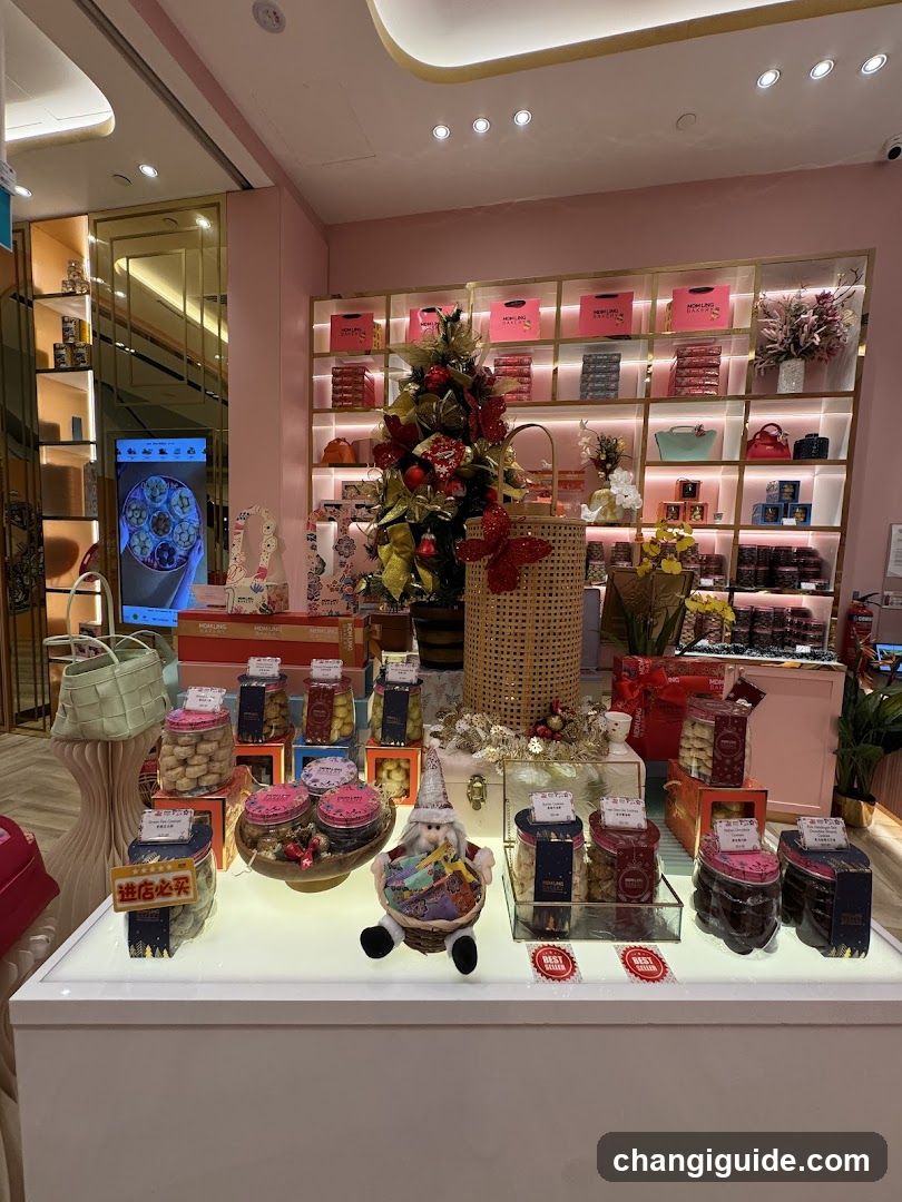 Holiday Gift Display in Retail Store