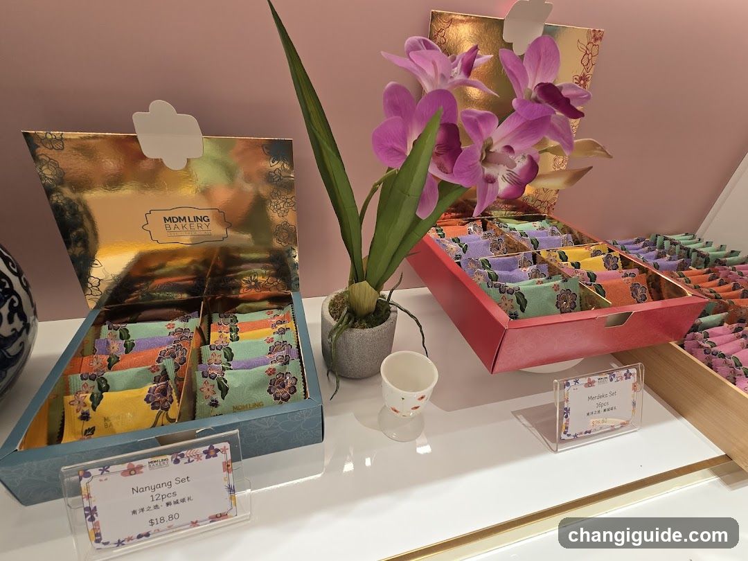 Mom Ling Bakery Product Display