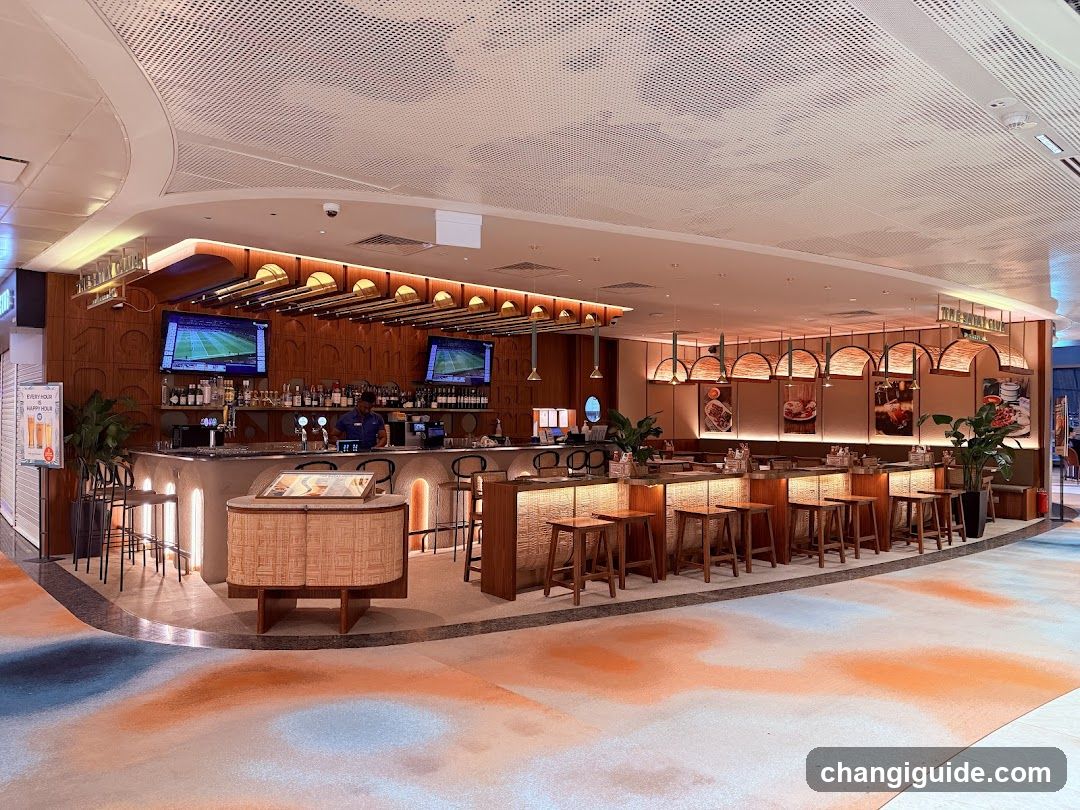 Bar Interior with Seating Area